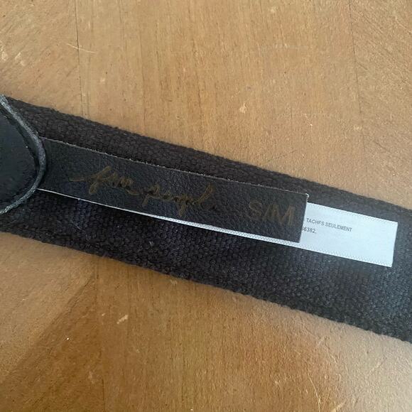 NWT Free People Moving To Mars Belt Jaded Jungle Green S/M Geometric Bohemian - Picture 7 of 9